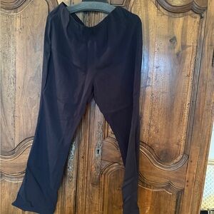 ANN MASHBURN Faye Pull On Navy Pants Size L